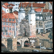 Mosaico Panorama estratto Heidelberg