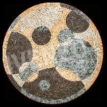Mosaico cerchi variopinte