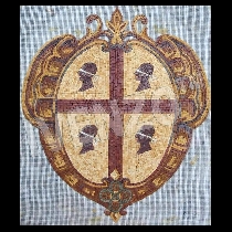 Mosaico Quattro Mori Sardinia