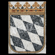 Mosaico Stemma Baviera